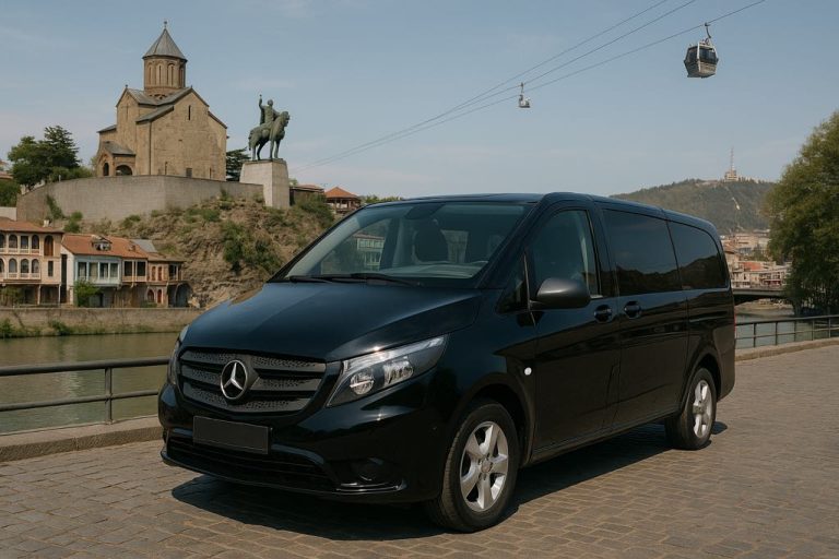 Van mieten in Georgien: Minivans, Mercedes Vito und Busse mit Fahrer