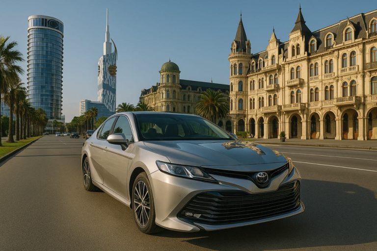 Vom Flughafen Batumi in die Stadt: Taxi, Bus oder Mietwagen (und Kobuleti mit dem Auto)