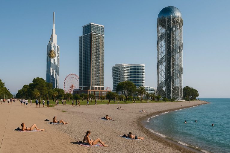 Top 10 Ziele innerhalb von 2 Stunden ab dem Flughafen Batumi mit dem Mietwagen