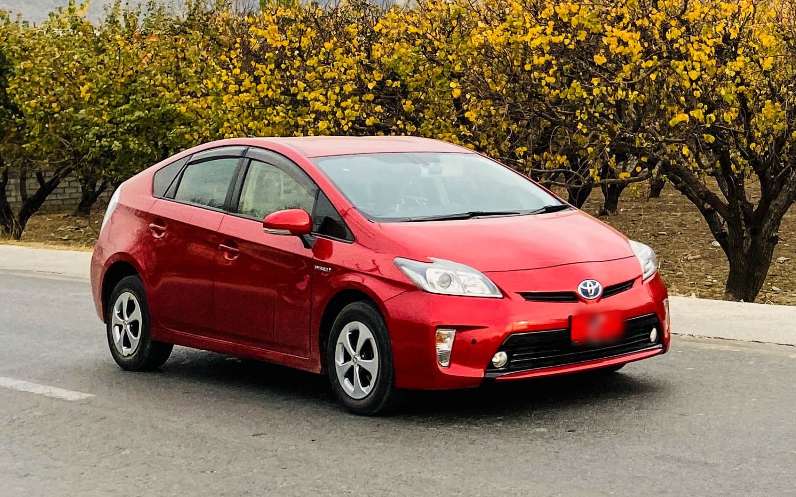 Toyota Prius Hybrid mieten in Georgien